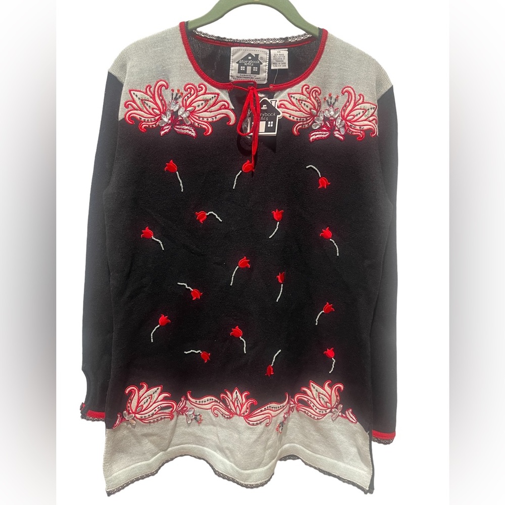 STORYBOOK KNITS Garden Exotic Sweater